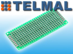 Adapter płytka uniwersalna PCB 30x70mm dwustronna