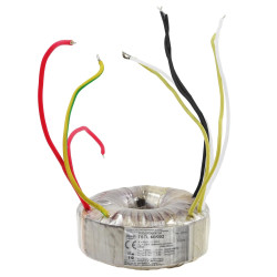 Transformator toroidalny 60VA Indel TSTL 60/002 230V (250V, 3.15V-0-3.15V) do wzmacniaczy lampowych