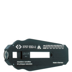 CK Tools T3757ESD 2 ESD Precision Wire Stripper - Adjustable 0.25 - 0.80mm