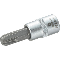 Toolcraft 1/4&quot; Drive Socket With Pozidriv Bit PZ4