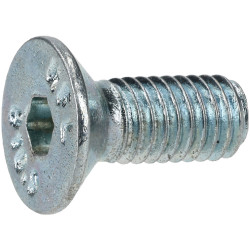 R-TECH 337391 M5 X 12 Hex Socket Countersunk Screws Steel BZP - Pack Of 100
