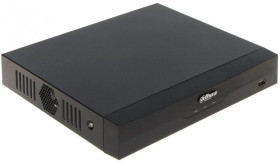 Rejestrator NVR 8xIP, AI, SMD+, FR, 80Mb/s, 16Mpix, HDMI, VGA, 1x HDD, obudowa metalowa, czarna, 12VDC