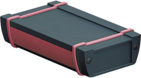 Aluminum enclosure, (L x W x H) 150 x 74 x 33 mm, graphite gray (RAL 7024), IP65, 94212150.MT1