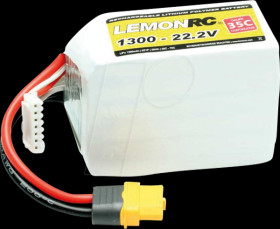 LiPo Akku LEMONRC 1300 - 22.2V (35C)