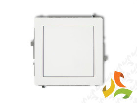 DECO Wyłącznik pojedynczy biały mat 25DWP-1 KARLIK