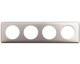 CELIANE Ramka poczwórna tytan 068904