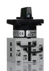 Przełącznik krzywkowy 3-pozycyjny Lovato 3PDT 1, 3 60° 20A