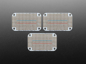 Adafruit Perma-Proto Small Mint Tin Size Breadboard PCB - 3 pack
