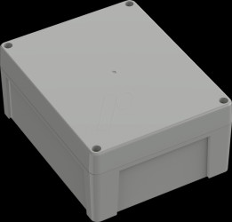 6U07241911017 Industrial housing, 240 x 191.3 x 105.6mm, IP65, light gray