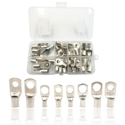 Zestaw konektorów oczkowych 60szt do zaciskarki HX50B M6-M8 6-25mm2