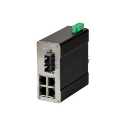 Ethernet Switch, porty RJ45: 4, Montaż na szynie DIN, 10/100Mbit/s