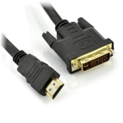 Przewód HDMI - DVI-I - dł. 1,5m
