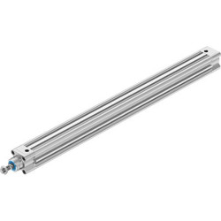 Siłownik pneumatyczny z tłoczyskiem Festo Dwustronne działanie Action DSBC 641.1 mm 500 mm Pneumatyczna amortyzacja