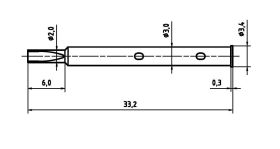 Sonda pomiarowa PTR H 1045 L