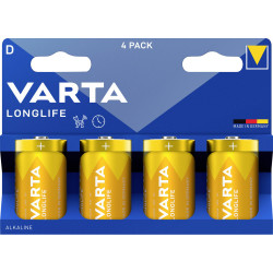 Varta 4120101424 Longlife D Battery Alkali-manganese 1.5 V Non-Rechargeable
