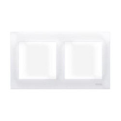 SIMON54 biały DRK2/11 Ramka 2-krotna + K-G