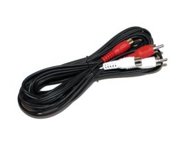 Przedłużacz kabel 2 x wtyk RCA - 2 x gniazdo RCA CHINCH (2,5m)