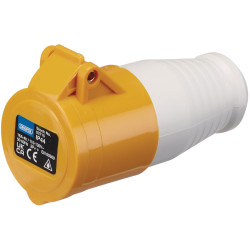 Draper 03715 Heavy Duty/Splashproof IP44 - 110V Site Socket 16A - 03715