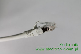 Patchcord S/FTP (SSTP) LSZH miedziany kat.6A (klasa EA) linka szary dł.20m kabe