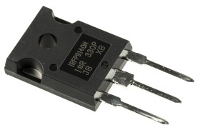 MOSFET Typ P-kanałowy 23 A TO-247 100 V Rozszerzenie 3-pinowy Otwór przelotowy 140 W Infineon 117 mΩ IRFP9140NPBF