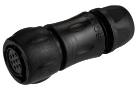 Złącze wielostykowe przemysłowe 10-pinowe Montaż na kablu Gniazdo Souriau Sunbank by Eaton