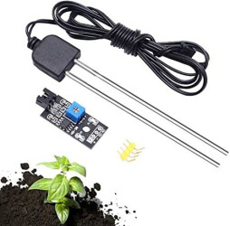 Soil Moisture Sensor - Module with Corrosion-resistant Probe - Arduino - 1.3m