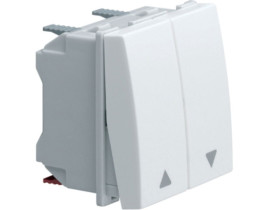 systo Wyłącznik żaluzjowy 2M biały WS300 HAGER