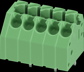 1985221 PCB terminal block, 5-pole, RM: 3.5 mm, 0.2 - 1.5 mm²