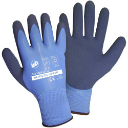 L&#x2B;D 14934-8 SNEESL-GRIP Latex Gloves Size 8 Wet Grip Comfort