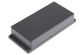 Obudowa ABS szerokość zew. 86 mm długość zew. 190 mm wys. zew. 35 mm RS PRO Szary