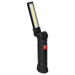 Latarka warsztatowa LED COB 2W, 200lm, 1200mAh, składana,WL-12