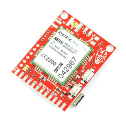 Moduł GSM GPRS dual SIM - c-uGSM μ-shield v.1.13 - do Arduino i Raspberry Pi - złącze U.FL