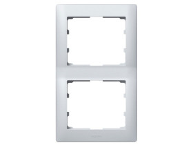 SISTENA LIFE Ramka Metalic 2 podwójna pionowa 771306 LEGRAND