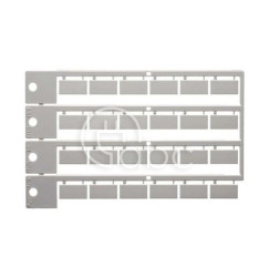 Tabliczki opisowe do zadrukowania ploterem 9x17 mm 020.24