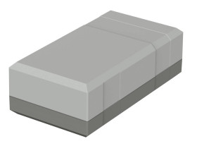 Bopla EG 1240 (32124002) - obudowa Elegant z płaską pokrywą (125 x 67 x 40 mm)