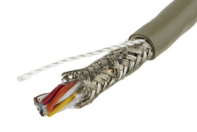 Kabel do transmisji danych 5 -parowy 0,23 mm² 10 -rdzeniowy Ekranowany 24 AWG AWG PVC 300 V