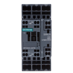 Stycznik 110 V ac Siemens styki: 3 5,5 kW 12 A 3NO Zacisk klatkowy 3RT2024-2AF00