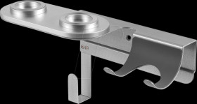 PM-HDY-11 Wall bracket for hairdryer, silver