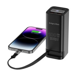 PowerBank KrugeriMatz 20000 mAh Li-ion 100W z funkcją QC oraz PD