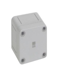 Szafka ścienna rozdzielcza 65 mm 65 mm 57mm Poliwęglan Rittal RAL 7035