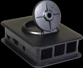 TEK-CAM3.9 Design housing, Raspberry Pi B+, 2 &amp; 3, black