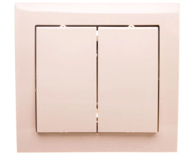 KIER Łącznik świecznikowy beżowy ŁP-2W/01