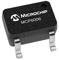 MCP6006T-E/LT Wzmacniacz operacyjny Microchip Powierzchnia 1 SC-70-5 1 MHz 5.5V 5-pinowy