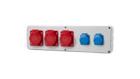 Rozdzielnia Horizontal B - Gniazda 2X16a 5P, 32A 5P, 2X230v