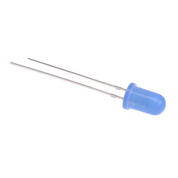 Blue Flashing 5mm Diffused LED 1.8Hz 500mcd