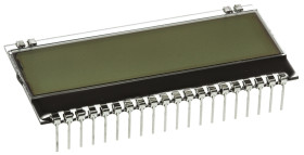 Wyświetlacz monochromatyczny LCD, , Graficzny 132 x 32pikseli, Display Visions