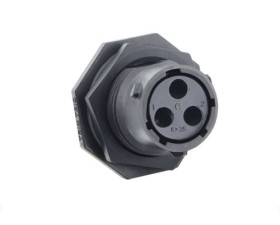 Złącze wielostykowe przemysłowe 3-pinowe Montaż na kablu Gniazdo Souriau Sunbank by Eaton