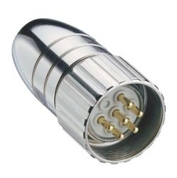 0906 UMC 201 złącze M23, 6 stykowe, męskie na kabel, przyłącze lutowane, Lumberg 2299