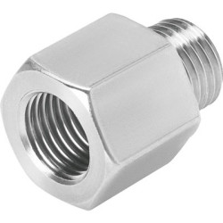 Adapter, seria: AD, Galvanised Steel, NPT 3/8 męskie