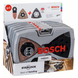 Bosch 2608664133 Starlock Plunge Saw Blade Set Sanding 6-Piece